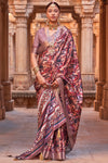 Multi Soft Cotton Silk Saree With Printed & Weaving Border