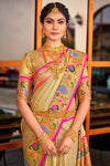 Beige Paithani Saree With Blouse set