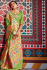 Green Colour Heavy Border Kanjivaram Saree