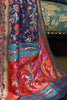 BBerry Navyn Paithan Silk  banarasi Saree  