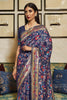 BBerry Navyn Paithan Silk  banarasi Saree  