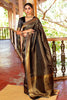 Gold Zari Woven Kanjivaram Sareeree