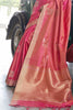 Fency Pink Color Heavy Pallu Banarasi Saree