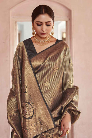  Zari Woven Kanjivaram Silk  Saree 