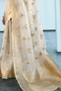  Cream Woven banarasi  Silk Sarees 