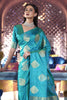 Best of all SkyBlue Kanjivaram Saree