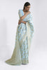 Casual Wear Sky Blue Banarasi Saree