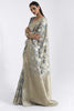 Festival Grey Banarasi Silk Saree
