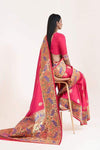 Taffy Pink Paithani Silk Saree With Blouse - Bahuji - Premium Silk Sarees Online Shopping Store
