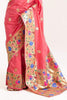 Taffy Pink Paithani Silk Saree With Blouse - Bahuji - Premium Silk Sarees Online Shopping Store