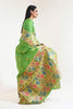 Pear Pista Paithani Silk Saree With Blouse - Bahuji - Premium Silk Sarees Online Shopping Store