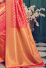 Vintage pink  kanjivaram silk saree