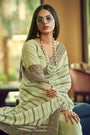 Wedding Designer Saree with Blouse Set