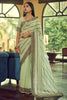 Wedding Designer Saree with Blouse Set