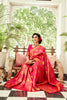 Pure Punch pink kanjivaram silk saree