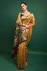 Mustard Yellow Exclusive Tassels Silk Saree