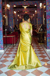 Henna Green Golden Zari Banarasi Saree With matching Blouse