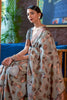 Pistachio Green Organza Shimmer Silk Saree