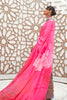 Pink & Blue Kalamkari Digital Printed Saree