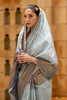 Cornflower Blue Kalaapi Silk Saree With Beautiful Blouse