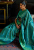 Firozi Silk Handloom Weaving Saree