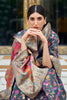 Latest Steel Grey Colour Kashmiri Handloom Weaving Saree With Blouse