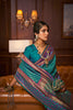 Stylish Mint Green Colour Handloom Zari Weaving Saree