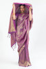 Shine Violet Silk Saree With Beautiful Pallu