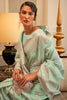 Mint Green Silk Saree With Handloom Weaving