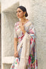 Baby Blue printed Woven Digital Silk Saree With Blouse - Bahuji - Premium Silk Sarees Online Shopping Store