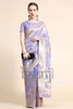 New Look Lavender Span Silk Saree