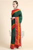Shamrock Green Soft Paithani Saree With Work Blouse
