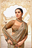 Gorgeous Tortilla Brown Printed Saree With Blouse