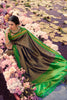 Stunning Navy Blue kanjivaram Silk Saree With Blouse