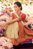 Captivating Cream kanjivaram Silk Saree With Blouse