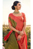 Beguiling Fern Green kanjivaram Silk Saree With Blouse