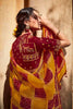Bandhej brasso designer saree 