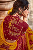 Bandhej brasso designer saree 