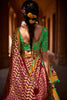 Lehriya Design Magenta Color Brasso Silk Saree and Blouse