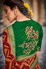 Lehriya Design Magenta Color Brasso Silk Saree and Blouse