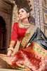 Black Soft Silk Saree With Zari Weaving Work