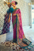 Pink Soft Silk Saree With Zari Weaving Work