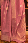 Tissue Silk Zari woven Saree With Blouse