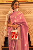 Tissue Silk Zari woven Saree With Blouse