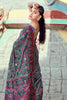 Dark Grey Pashmina With Minakari Weaving Saree