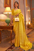 Sun Yellow Golden Zari Shine Soft Kanjivaram Silk Wedding Saree