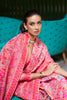 Punch Pink Kashmiri Modal Handloom Weaving Saree