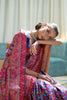 Denim Blue Kashmiri Modal Handloom Weaving Saree