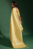 Yellow Kanjivaram Saree With Weaving Work