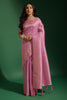 Pink Kanjivaram Saree With Weaving Work